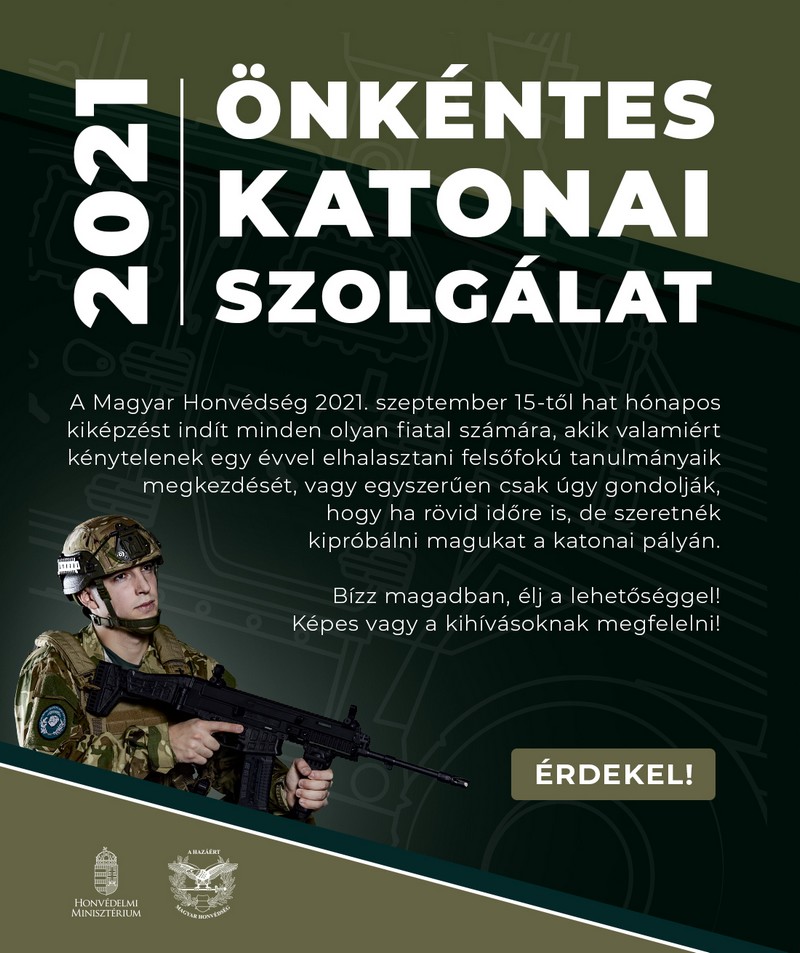 becske hirek onkentes katonai szolgalat 20210727